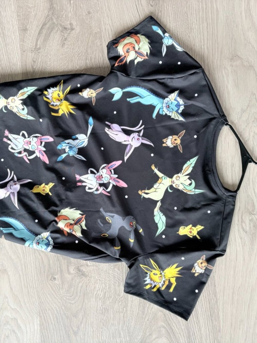 NWT BlackMilk Eevee Evolution Black Boyfriend Tee - Picture 4 of 4